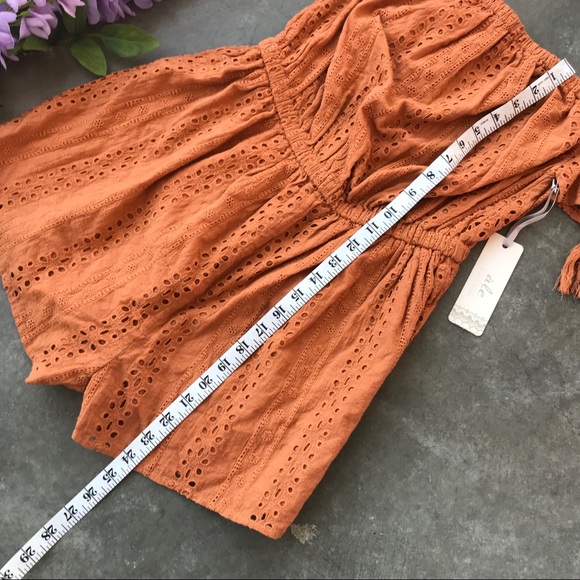NEW Revolve ale by Alessandra eyelet Romper Small - Picture 5 of 7